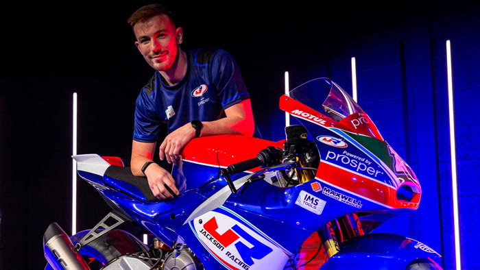 Paul Jordan with Jackson Racing Aprilia RS 660. Credit: Isle of Man TT.